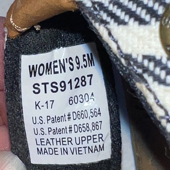 Sperry Women’s size 9.5 Flip Flop Thongs Blue & White - Picture 4 of 6